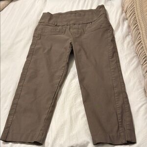 Brown Simon Chang Capri Pants